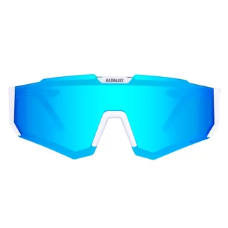 Children’s Sunglasses Altalist Kizuna JR - White-Blue with Blue Lenses
