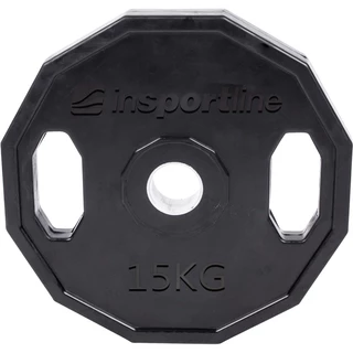 Pogumované olympijské kotouče inSPORTline Ruberton 50 mm 1,25-25 kg