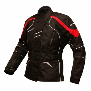 Women's Motorcycle Jacket Spark Lady Berry - Black-Red