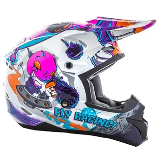 Fly Racing Kinetic Youth Invasion Kinder Motocross Helm