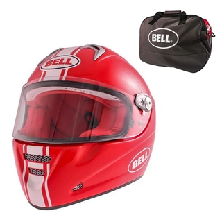 Motorcycle Helmet BELL M5X Daytona Red White