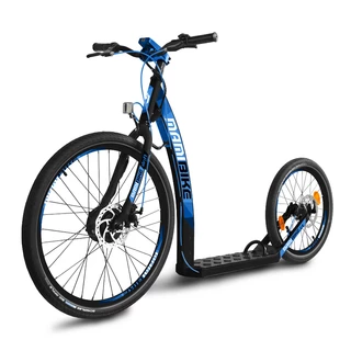 E-Scooter Mamibike DRIFT w/ Quick Charger - White-Blue - Black-Blue