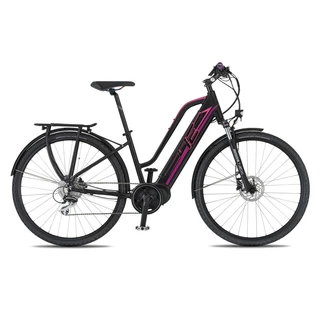4EVER Marianne AC-Trek Damen Trekking Fahrrad - Modell 2020 - schwarz/ rosa