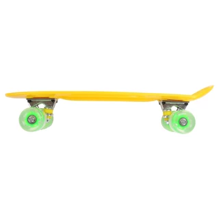 Penny board Maronad Retro mit leuchtenden Rädern - lila