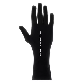 Merino Wool Gloves Brubeck GE10020 - Black - Black