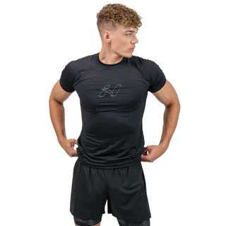 Men’s Compression T-Shirt Nebbia ENDURANCE 346 - Black