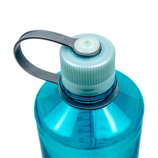Butelka na wodę bidon NALGENE Narrow Mouth Sustain 1l - Clear w/Green Cap