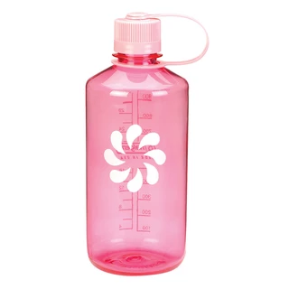 NALGENE Narrow Mouth 1l Outdoor Flasche - Clear Pink 32 NM - Pink 32 NM