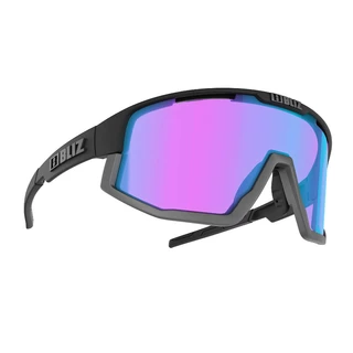 Sportowe okulary przeciwsłoneczne Bliz Fusion Nordic Light 021 - Matowy Neonowy Róż - Matowy czarny