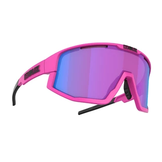 Sportowe okulary przeciwsłoneczne Bliz Fusion Nordic Light 021 - Czarny Koral - Matowy Neonowy Róż