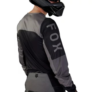 Motocross felső FOX 180 Nitro Jersey - Fekete/Szürke