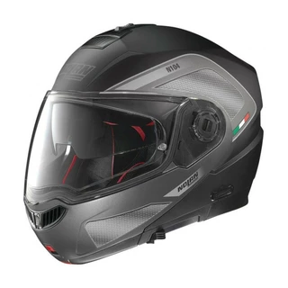 Motorcycle Helmet Nolan N104 Absolute Tech N-Com - Flat Black