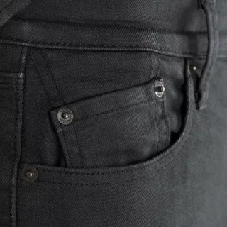 Férfi motoros farmer Oxford Original Approved Jeans CE Slim Fit fekete