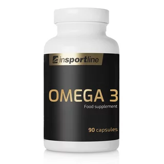 Omega 3 inSPORTline + EPA + DHA + WITAMINA E 90 kapsułek