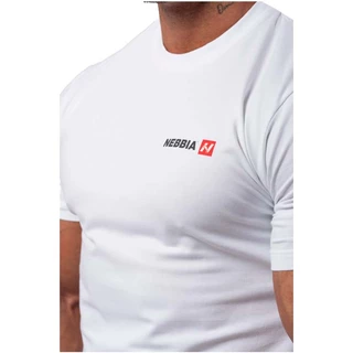Męska koszulka T-shirt Nebbia Minimalist Logo 291
