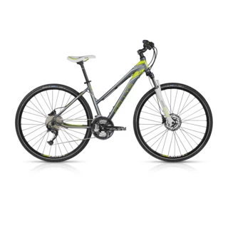 KELLYS PHUTURA 30 28'' - Damen-Cross-Fahrrad - Modell 2017 - Raspberry - Grau