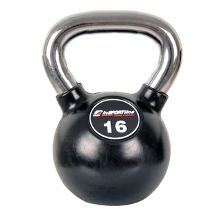 Rubber-Coated Dumbbell inSPORTline Ketlebel Profi 16 kg