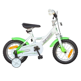 Gyermek kerékpár Reactor Puppi 9" - fehér-zöld