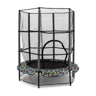 KLARFIT Rocketkid 5, Trampolin, 140 cm Blumenmuster