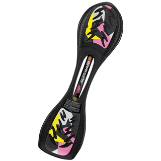 Waveboard JD BUG Power Surfer - Yellow-Pink