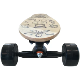 Elektrický skateboard Skatey 150L wood art - 2.jakost