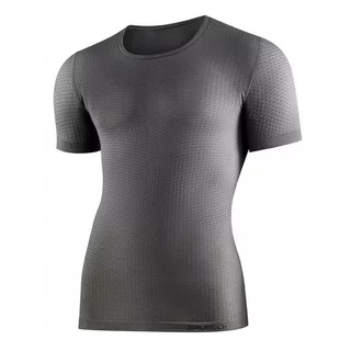Unisex Short-Sleeved T-Shirt Brubeck Multifunctional Base Layer - Grey