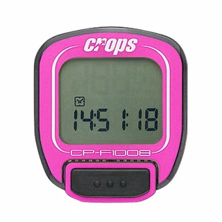 Kerékpár computer Crops F1008 - rózsaszín
