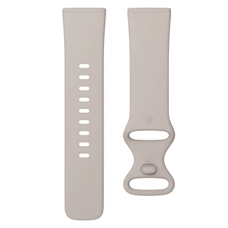 Smart Watch Fitbit Sense White/Soft Gold Stainless Steel