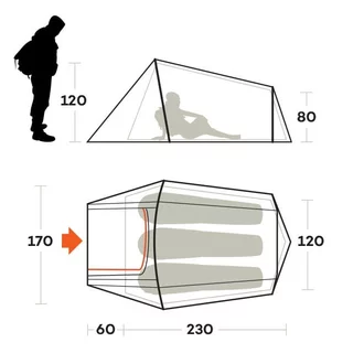 Sátor FERRINO Sling 3 SS22