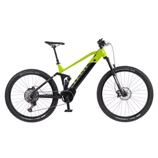 Full-Suspension Mountain E-Bike Levit Svarog BF Overstep 630 29”/27.5” – 2024 - Lime black pearl