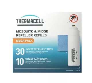 Thermacell utántöltő Mega-Pack (120 órás védelem - 10 db patron, 30 db 4 órás lapka)