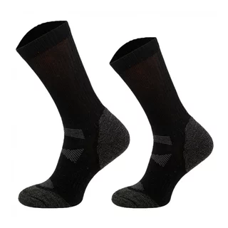 Trekingové Merino ponožky Comodo TRE3 - Black - Black