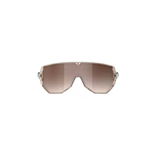 Sports Sunglasses Tripoint Reschen - Shiny Milky Pink /w Silver Mirror Cat.3