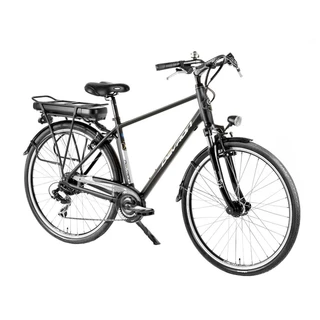 Elektryczny rower trekkingowy Devron 28123 - model 2016 - Czarna pasja