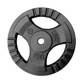 Liatinový kotúč KAWMET Tri-Grip 10 kg