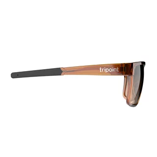 Sports Sunglasses Tripoint Rajka - Shiny Transparent Brown Gradient Brown Cat.3