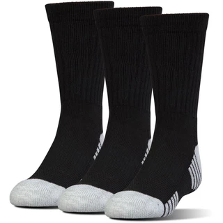Unisex Socks Under Armour HeatGear Preformance Tech Crew – 3-Pack - White - Black