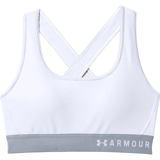 Women’s Sports Bra Under Armour Mid Crossback - Exotic Bloom - White