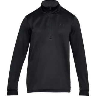 Men’s Sweatshirt Under Armour Armour Fleece 1/2 Zip - Black/Black - Black/Black