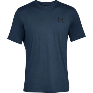 Men’s T-Shirt Under Armour Sportstyle Left Chest SS - Academy/Black