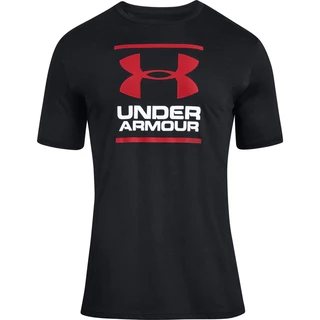 Men’s T-Shirt Under Armour GL Foundation SS T - Thunder - Black/White/Red