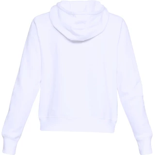 Dámska mikina Under Armour Cotton Fleece WM FZ - Steel Light Heather / White / White