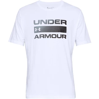 Pánske tričko Under Armour Team Issue Wordmark SS - White