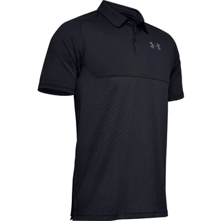 Pánske tričko Under Armour Tour Tips Blocked Polo - Black - Black