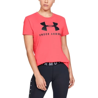 Women’s T-Shirt Under Armour Graphic Sportstyle Classic Crew - Rush Red