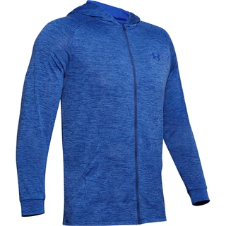 Men’s Hoodie Under Armour Tech 2.0 FZ - Pitch Gray - American Blue