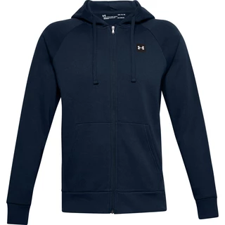 Men’s Hoodie Under Armour Rival Fleece FZ - Black - Academy