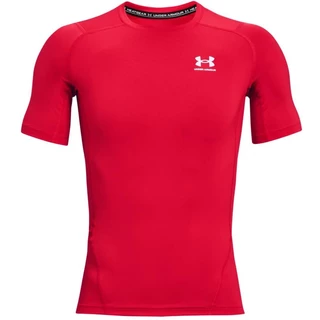 Pánske kompresné tričko Under Armour HG Armour Comp SS - Red - Red
