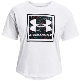 Women’s T-Shirt Under Armour Live Glow Graphic Tee - White
