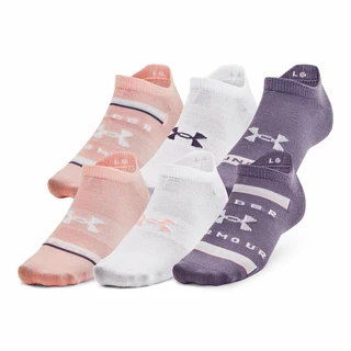 Unisex No-Show Socks Under Armour Essential – 6-Pack - Pink
